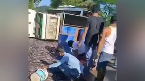 Screengrab from the video