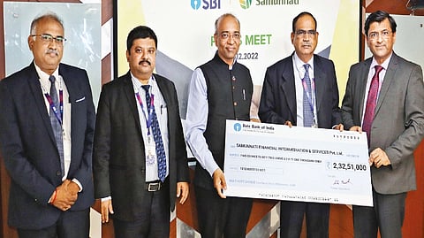 SBI, Samunnati team in Chennai