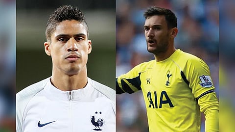 Left - Right: Raphael Varane - Hugo Lloris