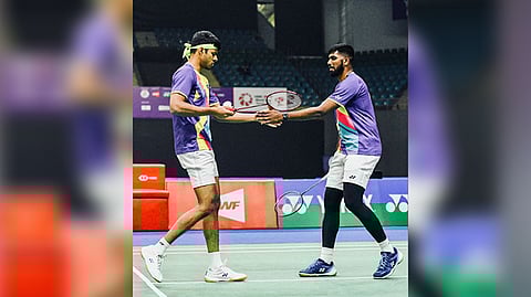 Satwiksairaj Rankireddy and Chirag Shetty