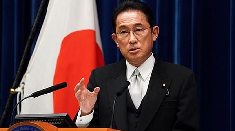 Japanese Prime Minister Fumio Kishida