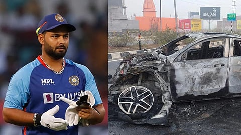 Rishabh Pant; Visual from the spot