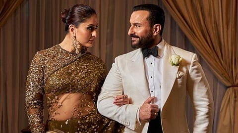 Kareena Kapoor with Saif Ali Khan