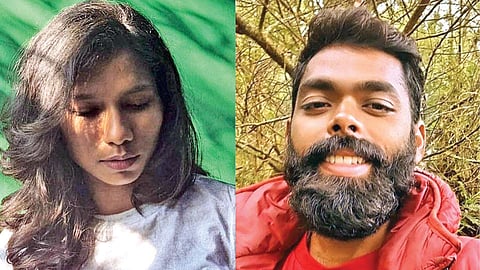 Curlin Swetha (L), Surya Durai (R)