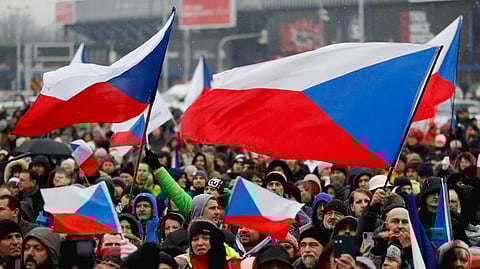 According to local media, some hospitals in Prague have started limiting visitors due to the rising number of respiratory infection cases.