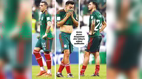 Mexico fights till the end, but misses out