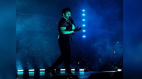 Canadian singer-songwriter The Weeknd