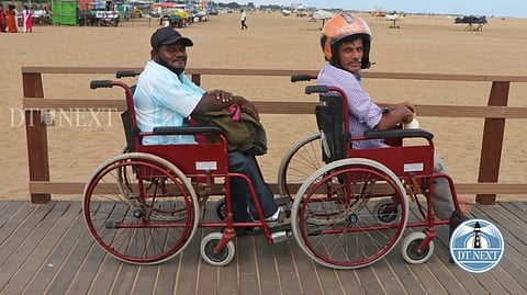 Recently, Chennai had the proud distinction of being home to India?s very first permanent ramp for PwD and senior citizens at Marina Beach.