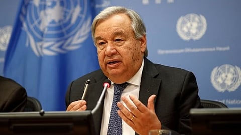 UN Secretary-General Antonio Guterres