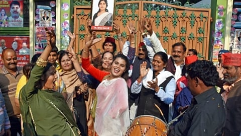 SP candidate Dimple Yadav won the Mainpuri seat with a margin of 2.9 lakh votes