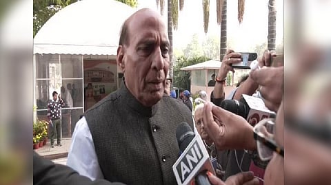 Defence Minister and former party president Rajnath Singh