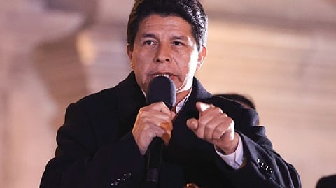 Peruvian President Pedro Castillo