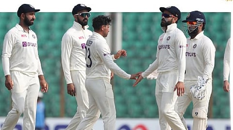 Team India put on an impressive show to win the first BANvIND Test by 188 runs