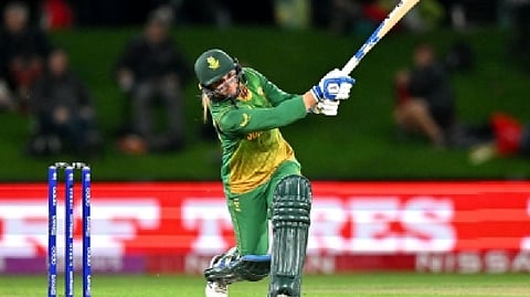 South Africa women's batter Mignon du Preez