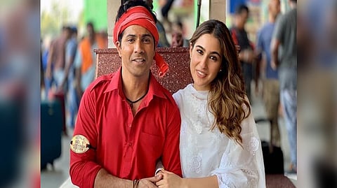 Varun Dhawan and Sara Ali Khan
