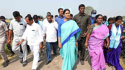 YSR Telangana Party (YSRTP) Leader Y.S.Sharmila
