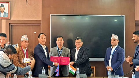 Indian Embassy, Nepal government sign MoUs for three projects