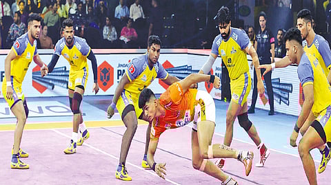 Puneri Paltan rider Pankaj Mohite delivered a match winning performance