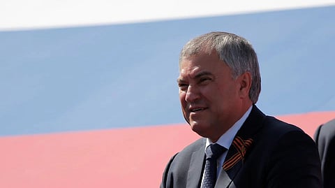 Russia's State Duma Speaker Vyacheslav Volodin