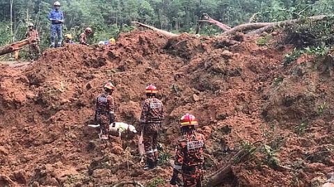 Several people are still missing and rescue efforts are underway.