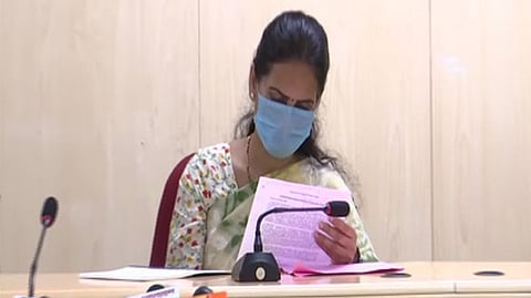 Union Minister of State for Health and family welfare Dr. Bharati Pawar at the event.