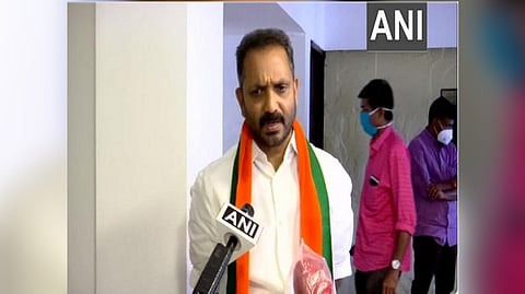 Kerala BJP state president K Surendran