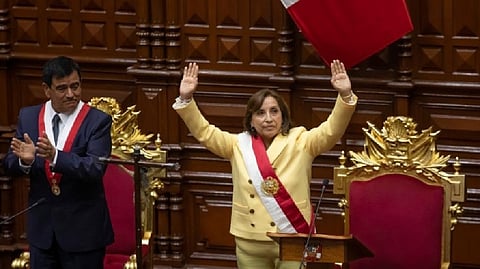 Peru's new President Dina Boluarte