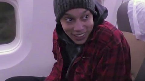 American basketball star Brittney Griner