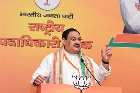 BJP National President J.P. Nadda
