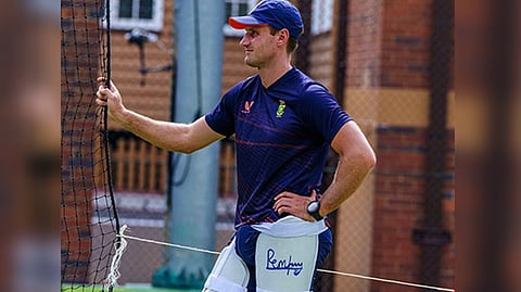 South African batter Theunis de Bruyn