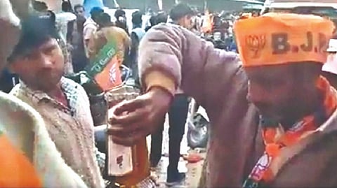 Screengrab from the video