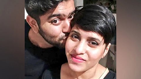 Aftab Amin Poonawal with Shraddha Walker