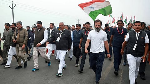 Rahul Gandhi during Bharat Jodo Yatra