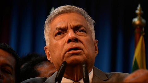 Sri Lanka President Ranil Wickremesinghe