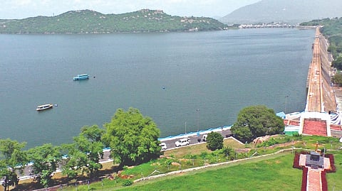 A view of Mettur dam