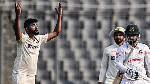 Das had led Bangladesh's fightback on the third day with seven fours in his 98-ball innings.