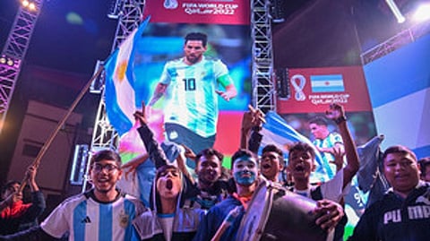 Football fans go into frenzy as Argentina lifts World Cup
