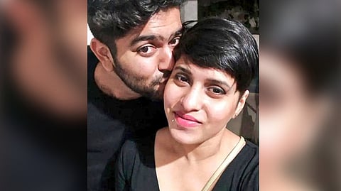 Aaftab with Shraddha