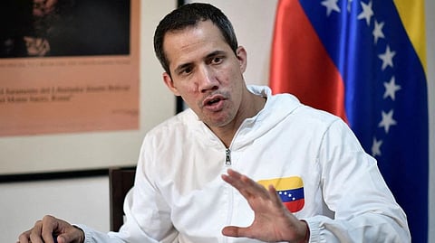 Venezuelan opposition leader Juan Guaido