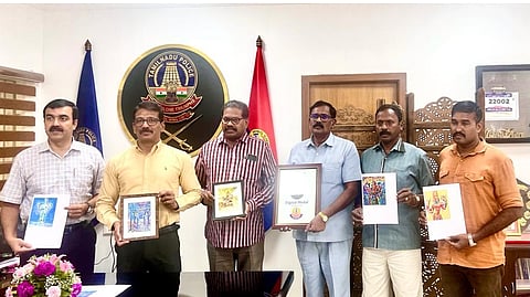 Idol wing officers with digital medals