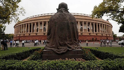 Indian parliament building