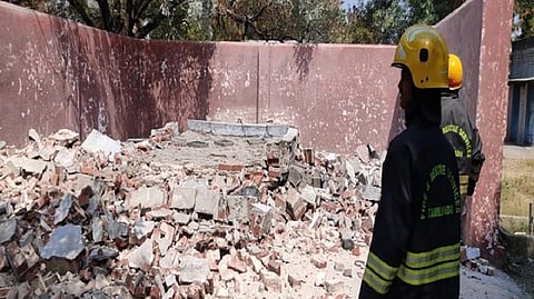 Visual from the spot