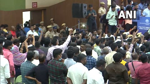 Visuals from the spot