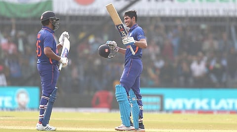 Openers Rohit Sharma and Shubman Gill