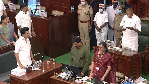 Visual from Tamil Nadu Legislative Assembly 2023.