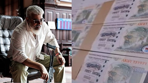 Ajith in 'Thunivu'; Thunivu FDFS tickets