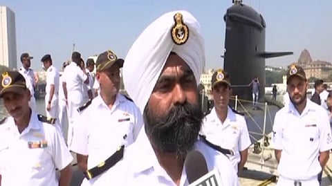 INS Vagir onboard coxswain Daljinder Singh