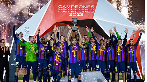 Barcelona thrash Real Madrid