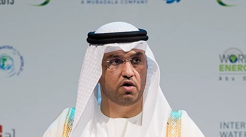 United Arab Emirates' Industry Minister Sultan Ahmed Al Jaber