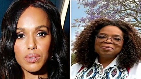 Kerry Washington and Oprah Winfrey